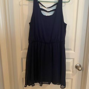 Navy Blue Dress